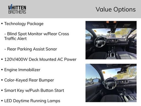 Used 2019 Toyota Tacoma TRD Off-Road w/ Technology Package AWD/4WD image 13