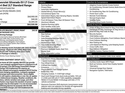 New 2026 Chevrolet Silverado EV LT AWD/4WD image 22