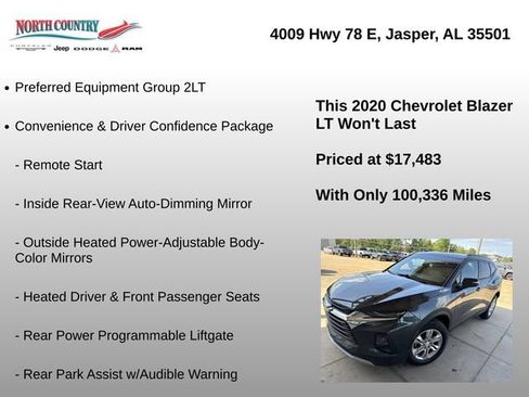 Used 2020 Chevrolet Blazer LT FWD image 8
