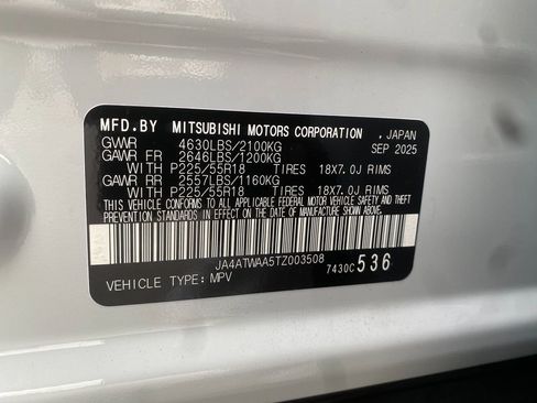 New 2026 Mitsubishi Eclipse Cross SE image 32