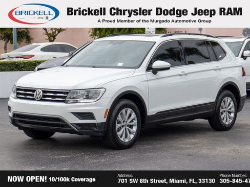 Used 2019 Volkswagen Tiguan SE w/ Panoramic Sunroof Package image 1