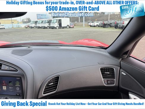 Used 2016 Chevrolet Corvette Stingray Convertible w/ Carbon Flash Badge Package image 23