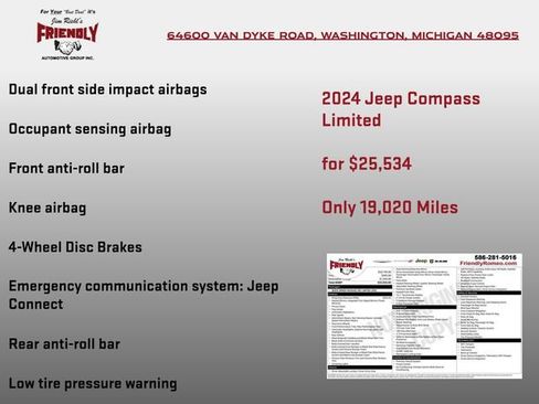 Used 2024 Jeep Compass Limited image 5