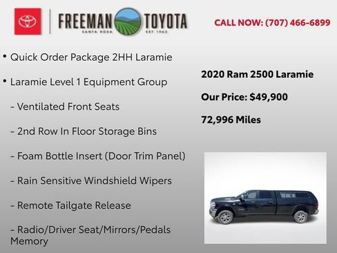 Used 2020 RAM 2500 Laramie AWD/4WD image 5