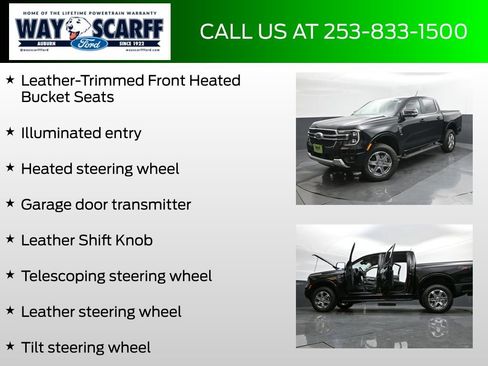 New 2025 Ford Ranger Lariat w/ Chrome Accent Package AWD/4WD image 37