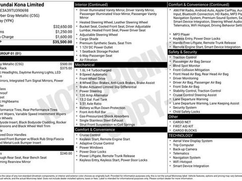 New 2026 Hyundai Kona Limited image 26
