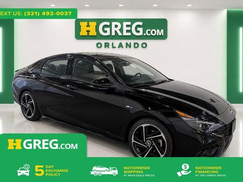 Used 2023 Hyundai Elantra N Line w/ Cargo Package FWD image 1
