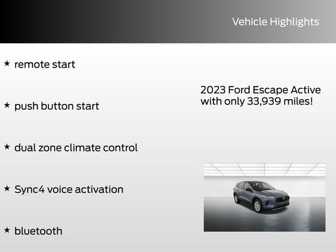 Certified 2023 Ford Escape Active image 8