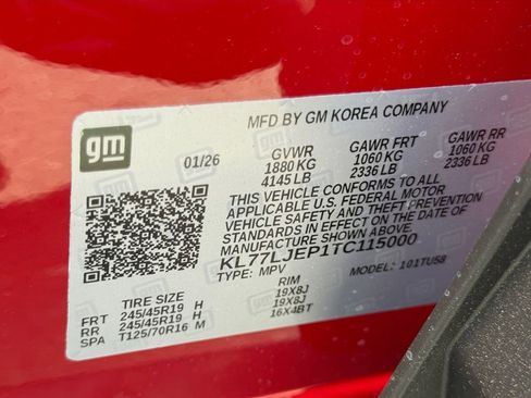 New 2026 Chevrolet Trax RS FWD image 26