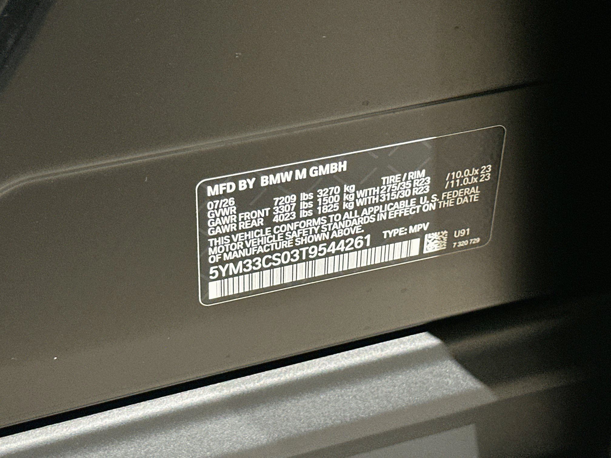 New 2026 BMW XM Label Red AWD/4WD image 25