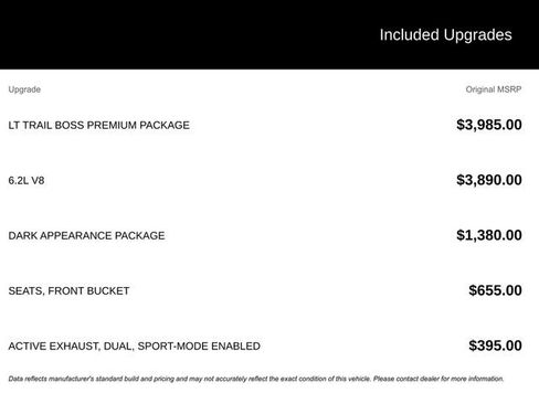 New 2026 Chevrolet Silverado 1500 LT Trail Boss w/ LT Trail Boss Premium Package AWD/4WD image 31
