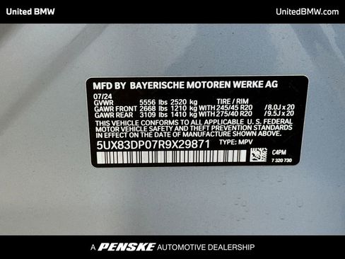 Used 2024 BMW X3 M40i w/ Premium Package AWD/4WD image 15