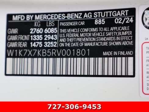 Certified 2024 Mercedes-Benz AMG GT 63 S image 30