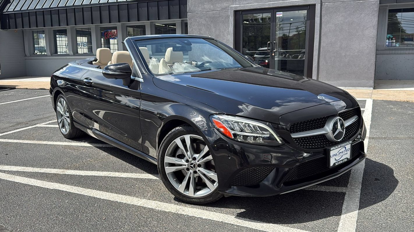 Used 2020 Mercedes-Benz C 300 4MATIC Cabriolet w/ Parking Assistance Package image 9