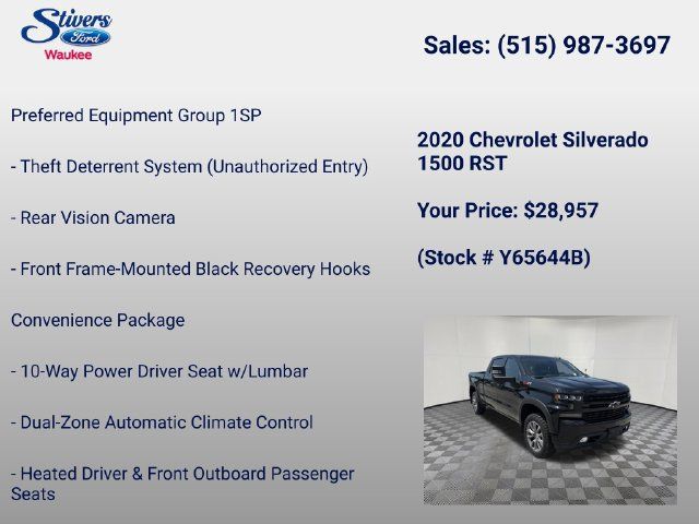 Used 2020 Chevrolet Silverado 1500 RST AWD/4WD image 26