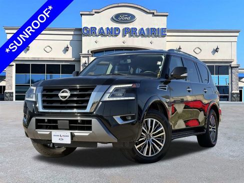 Used 2023 Nissan Armada SL w/ Captain's Chairs Package image 1