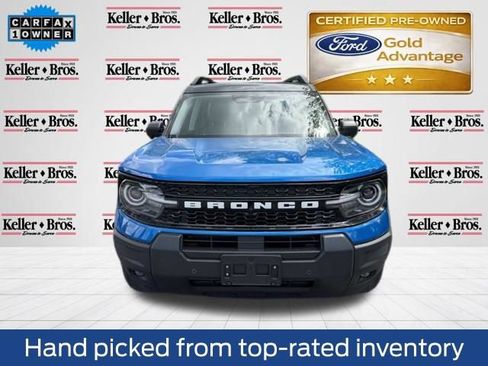 Certified 2025 Ford Bronco Sport Outer Banks w/ Outer Banks Tech Package+ AWD/4WD image 2