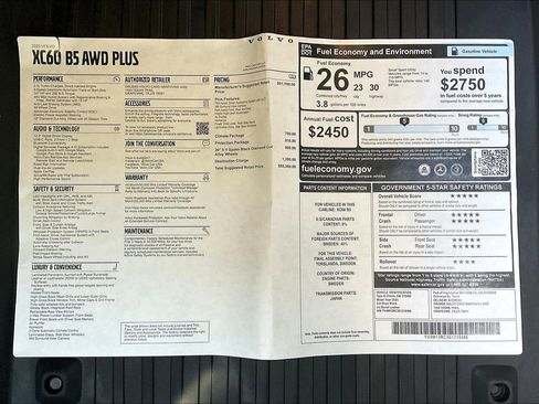 New 2025 Volvo XC60 B5 Plus w/ Protection Package Premier image 26