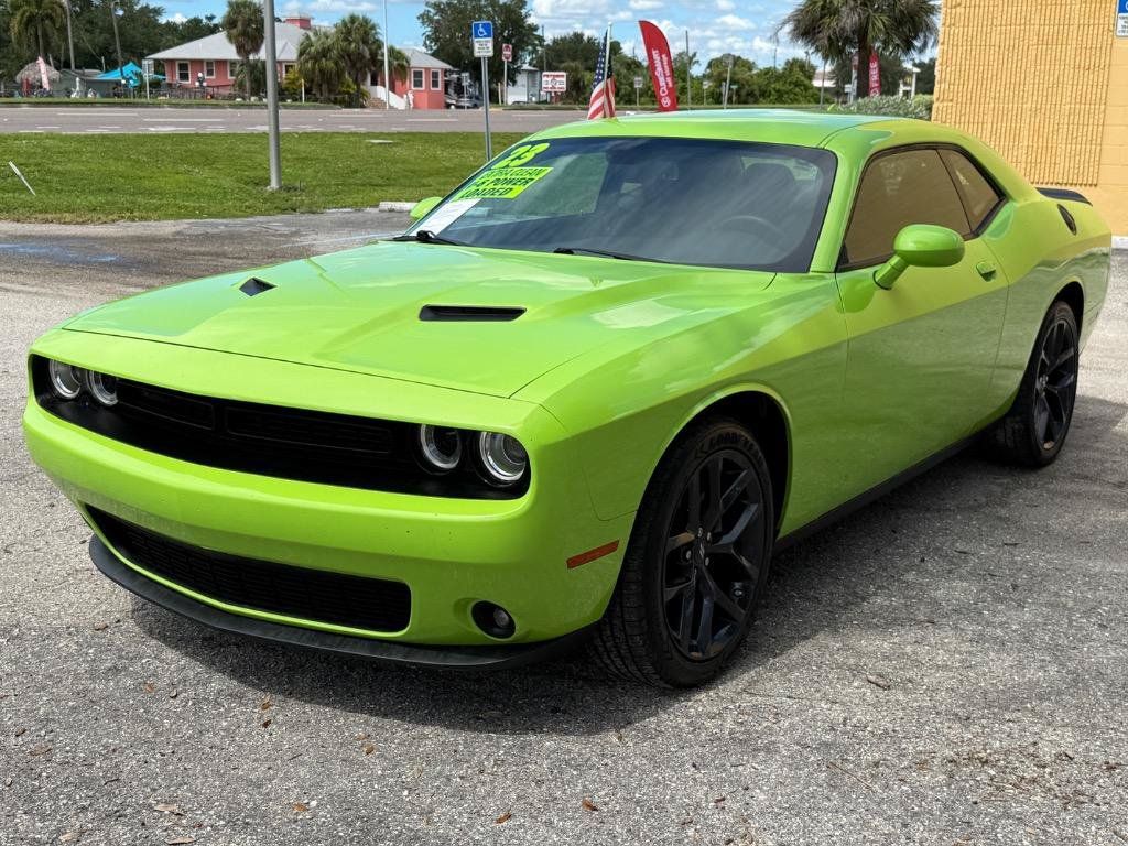 Used 2023 Dodge Challenger SXT w/ Blacktop Package RWD image 3