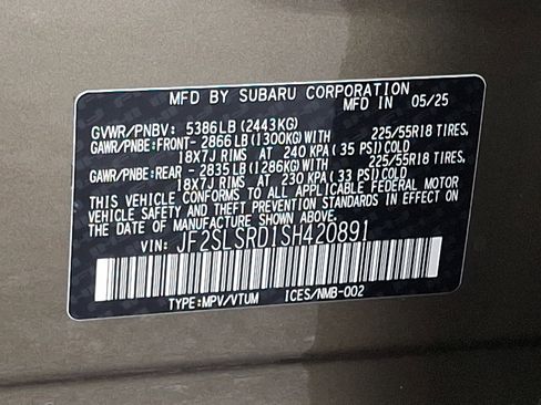 Certified 2025 Subaru Forester Limited image 28