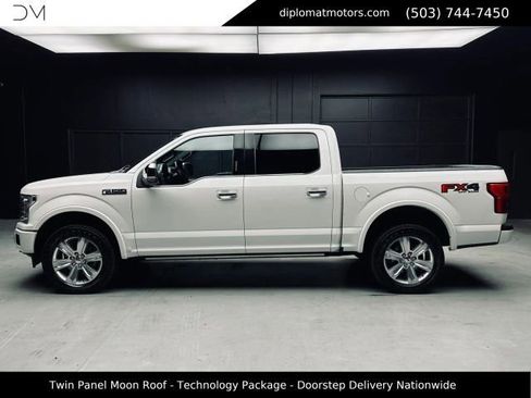 Used 2018 Ford F150 Platinum w/ Technology Package AWD/4WD image 4