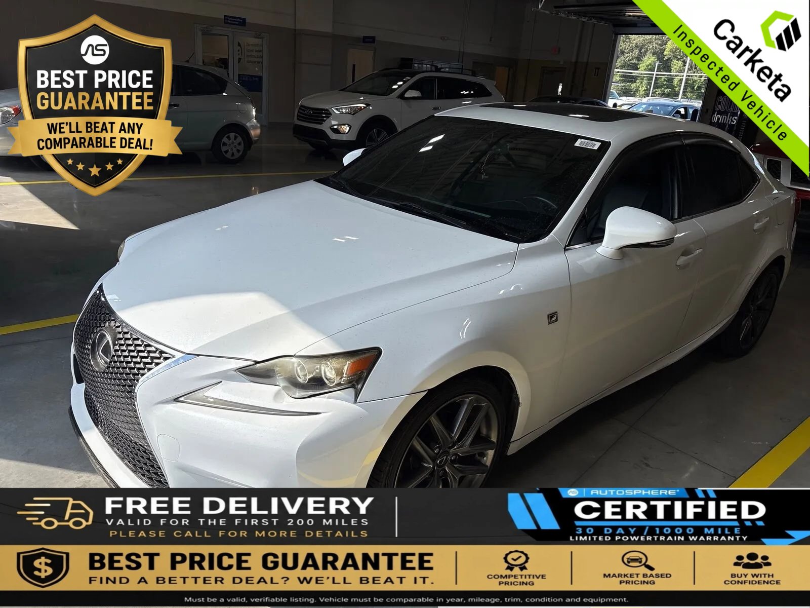 Used 2014 Lexus IS 250 w/ F-Sport Package RWD image 1