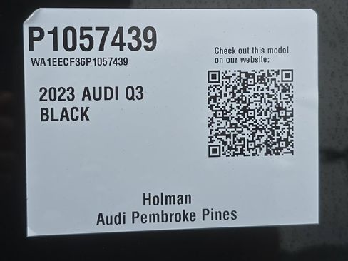 Used 2023 Audi Q3 2.0T Premium Plus w/ Premium Plus Package AWD/4WD image 33