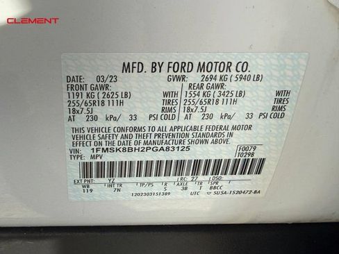 Used 2023 Ford Explorer 4WD image 33