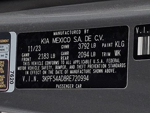 Used 2024 Kia Forte GT-Line w/ GT-Line Premium Package FWD image 26