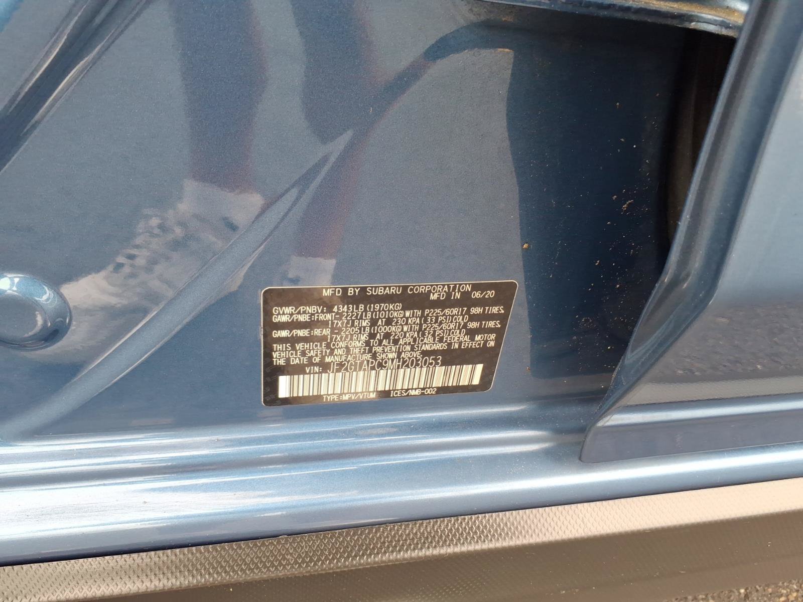 Certified 2021 Subaru Crosstrek 2.0i Premium AWD/4WD image 14