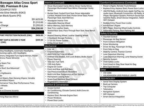 Certified 2023 Volkswagen Atlas Cross Sport SEL Premium R-Line AWD/4WD image 41