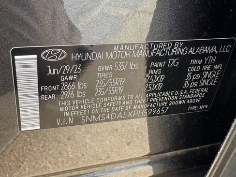 Used 2023 Hyundai Santa Fe Limited AWD/4WD image 31