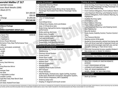 Used 2024 Chevrolet Malibu LT image 10