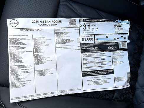 New 2026 Nissan Rogue Platinum image 21