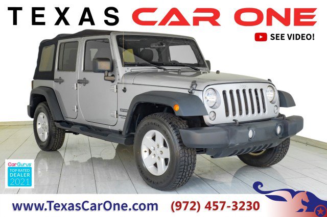 Used 2017 Jeep Wrangler Unlimited Sport w/ Quick Order Package 24S AWD/4WD image 1