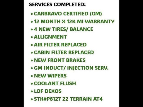 Certified 2022 GMC Terrain AT4 AWD/4WD image 44