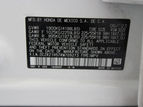 Used 2024 Honda HR-V Sport image 38