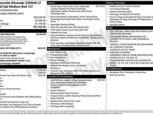 Used 2016 Chevrolet Silverado 2500 LT w/ All Star Edition image 11