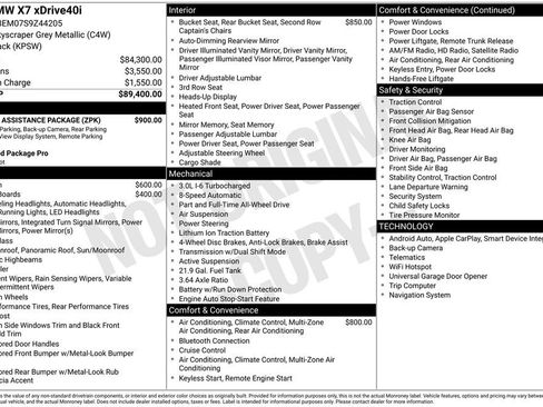 Used 2025 BMW X7 xDrive40i w/ Parking Assistance Package image 6