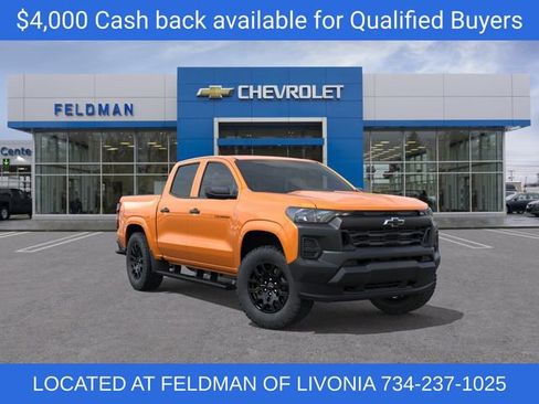 New 2026 Chevrolet Colorado W/T w/ WT Custom Package AWD/4WD image 1