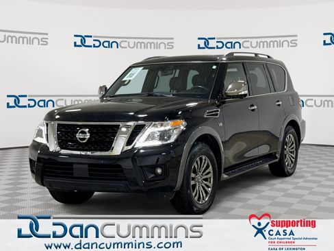 Used 2018 Nissan Armada Platinum w/ Captain Seat Package AWD/4WD image 1