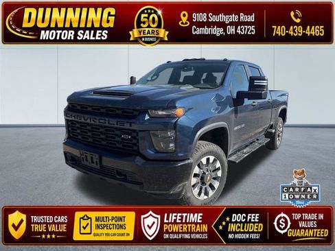 Used 2022 Chevrolet Silverado 2500 Custom w/ Custom Convenience Package AWD/4WD image 1