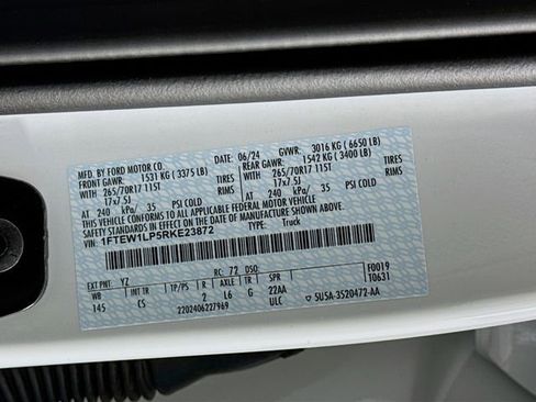 New 2024 Ford F150 XL w/ Equipment Group 103A High image 30