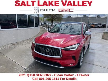 Used 2021 INFINITI QX50 Sensory w/ Accent Package