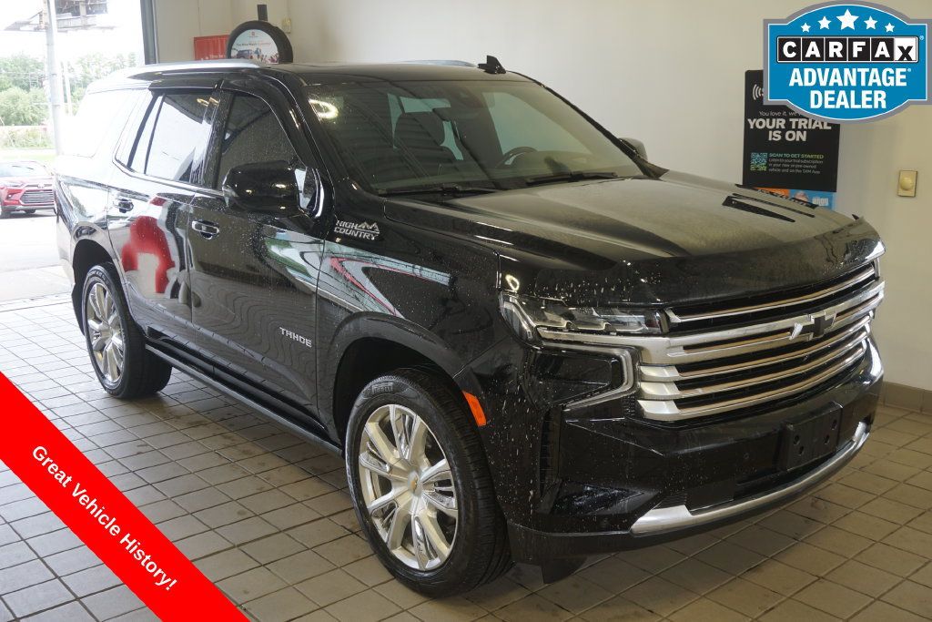 Used 2021 Chevrolet Tahoe High Country w/ Premium Package AWD/4WD image 1