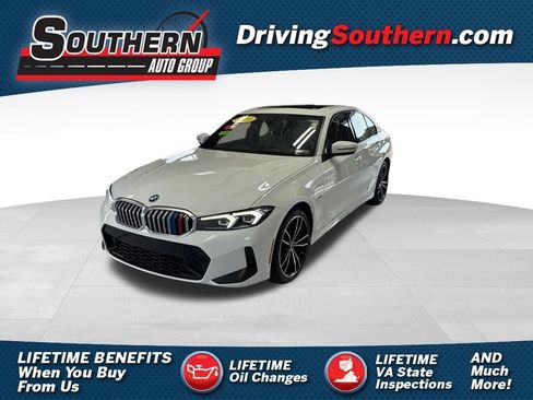 Used 2023 BMW 330e w/ M Sport Package RWD image 1