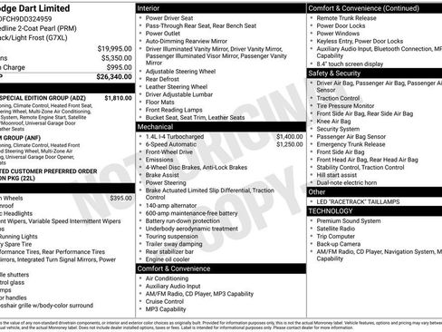 Used 2013 Dodge Dart Limited w/ Limited Special Edition Group image 11