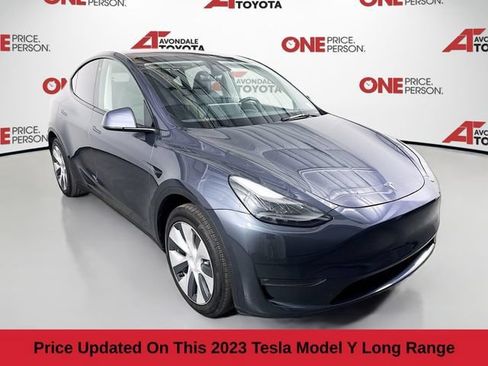 Used 2023 Tesla Model Y Long Range AWD/4WD image 1