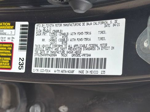 Used 2021 Toyota Tacoma SR AWD/4WD image 38