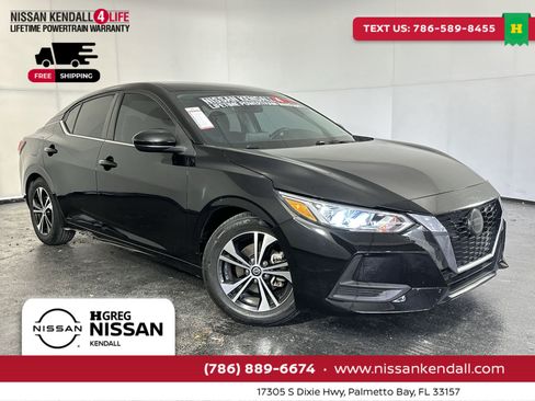 Certified 2021 Nissan Sentra SV image 1